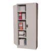 Silverstone PSKG900 Sivi čelični ormar za radionice 1850x900x400mm