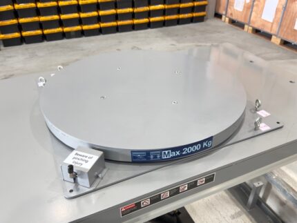 Okretna ploča za podizni stol 2000kg | promjer 800mm | Silverstone TT1000 TT800